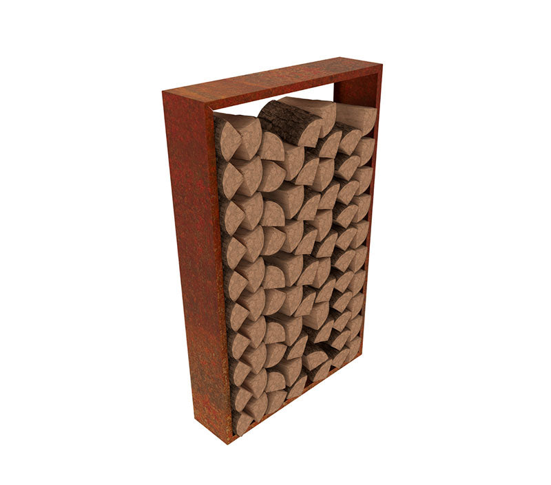 Składzik na drewno CORTEN