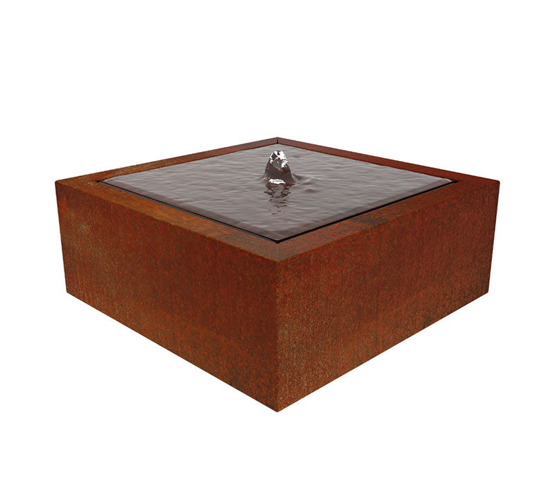Stół wodny kwadratowy CORTEN