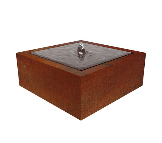 Stół wodny kwadratowy CORTEN